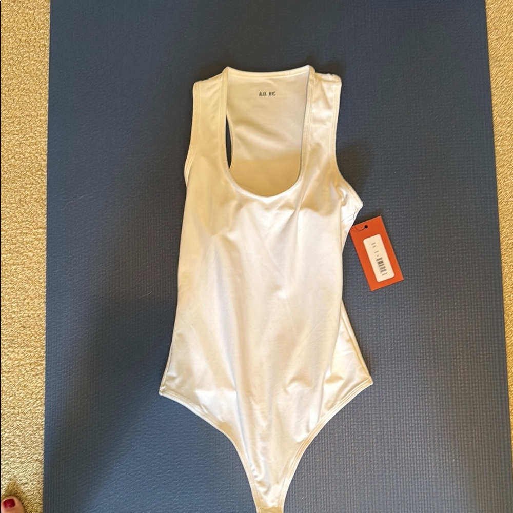 ALIX NYC Ivory Sleeveless Bodysuit